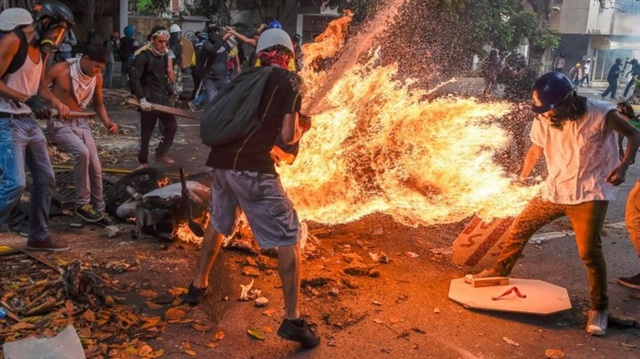 Venezuela'daki protestolar