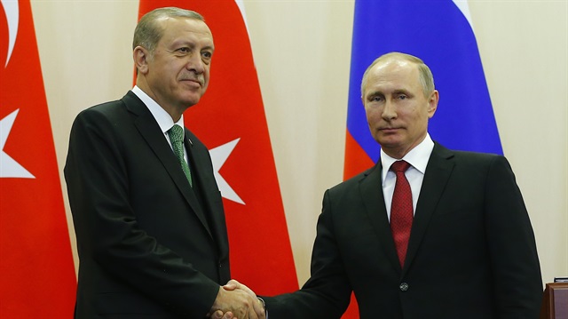 Recep Tayyip Erdoğan and Vladimir Putin met in Sochi.