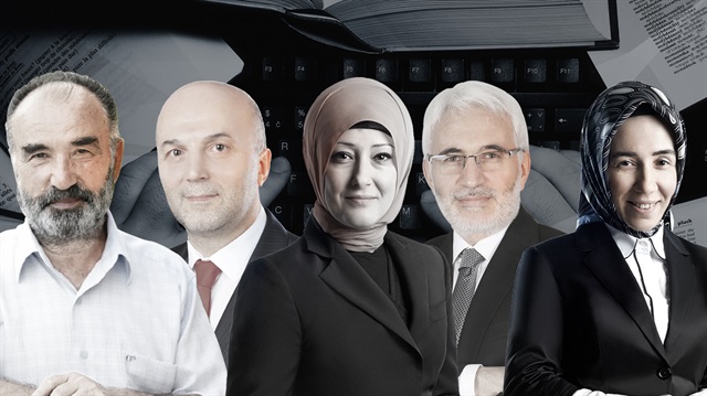 Hayrettin Karaman, Ahmet Ulusoy, Özlem Albayrak, ​Hasan Öztürk, Hatice Karahan.