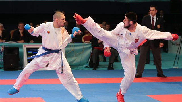Burak Uygur, karatede altın madalya kazandı! Avrupa Karate Şampiyonası