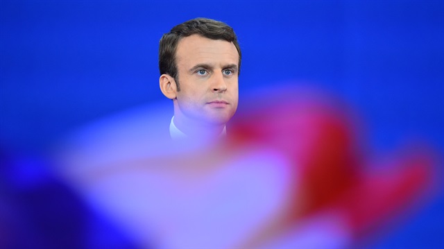 Fransa'da cumhurbaşkanı adayı Emmanuel Macron