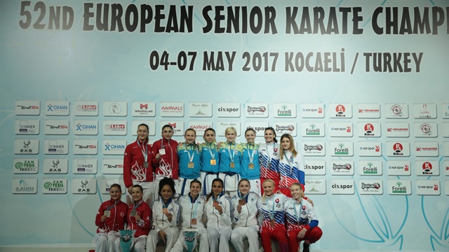 Türkiye, karatede 12 madalya kazandı