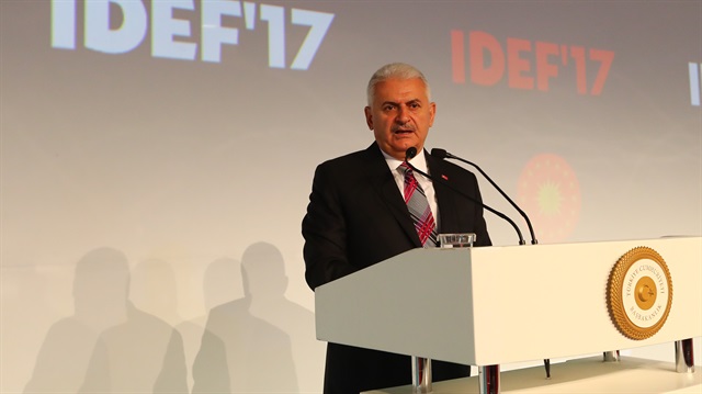 Başbakan Binali Yıldırım IDEF'te konuştu. 