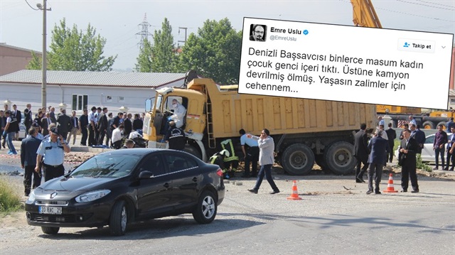 Emre Uslu'nun attığı tweet yoğun tepki aldı. 