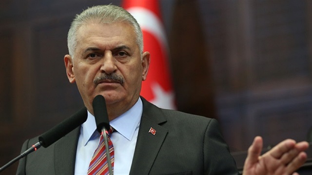 Turkey’s prime minister Binali Yıldırım