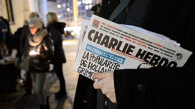 ​Fransa'da hakaret içerikli yayınlar yapan Charlie Hebdo dergisi