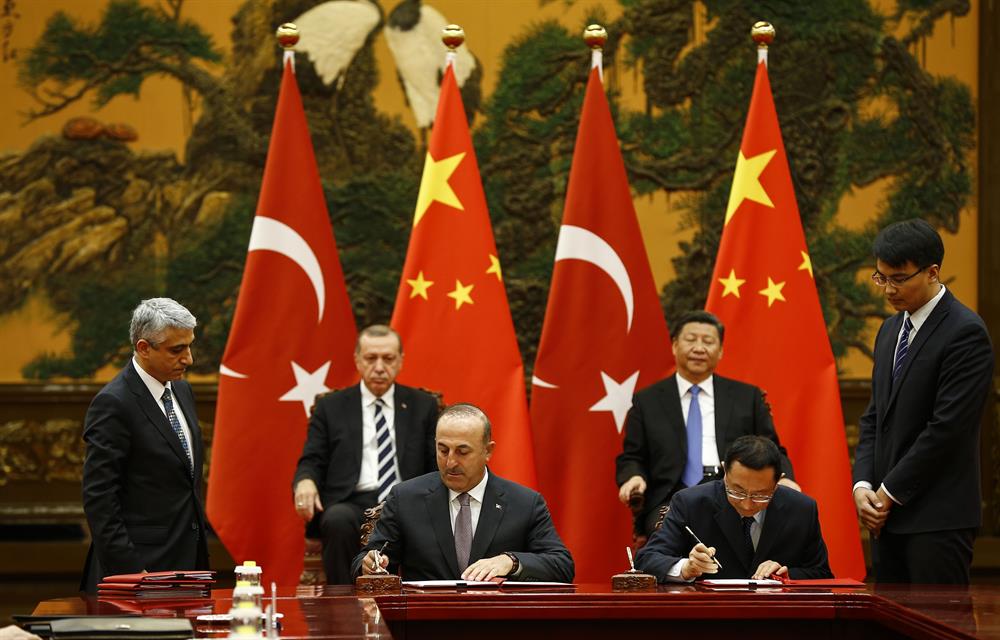 cin ile turkiye arasinda isbirligi