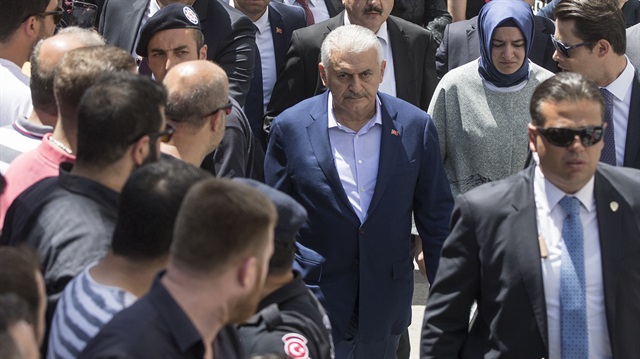Başbakan Yıldırım, Muğla'daki kazada hayatını kaybedenlerin cenazesine katıldı. 