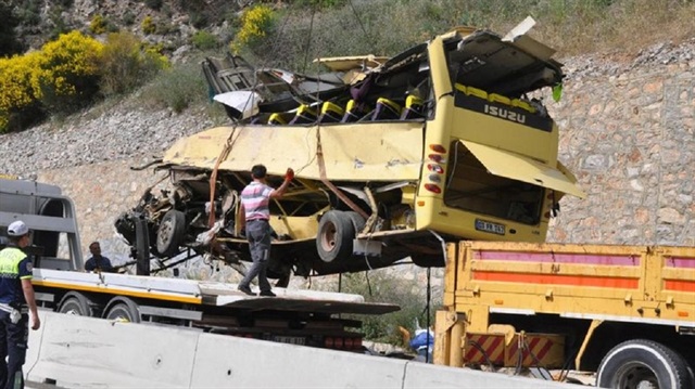 Muğla'da 13 Mayıs Cumartesi günü meydana gelen kazada 24 kişi hayatını kaybetmişti. 