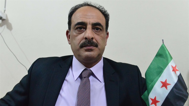 Haseke Ulusal Devrim Güçleri ve Muhalifleri Topluluğu Başkanı Hişam el - Mustafa