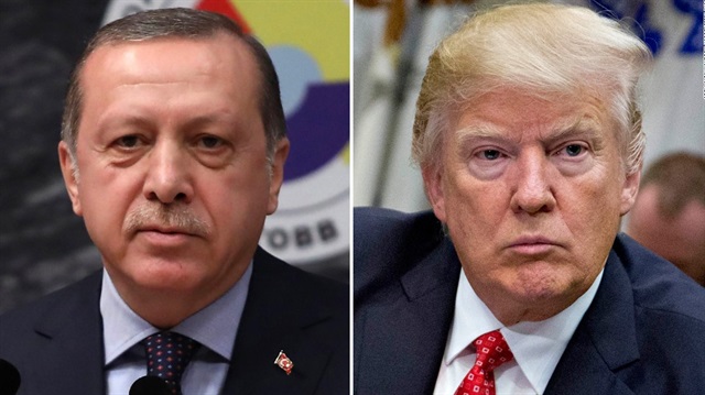 Cumhurbaşkanı Recep Tayyip Erdoğan, ABD Başkanı Donald Trump