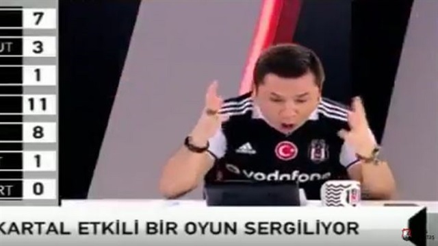 BJK TV'de Cenk Tosun'ın golü sonrası büyük bir sevinç yaşandı.