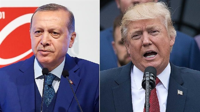 Cumhurbaşkanı Recep Tayyip Erdoğan ve ABD Başkanı Donald Trump