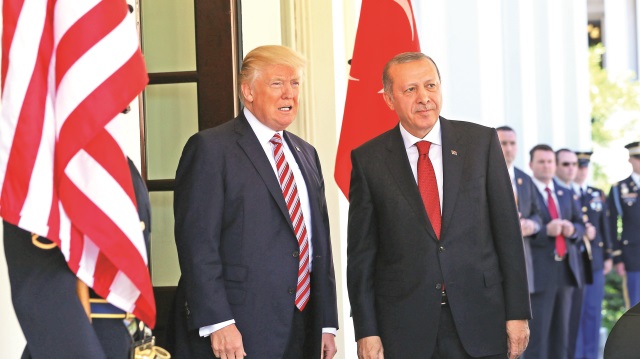 Donald Trump ve Cumhurbaşkanı Recep Tayyip Erdoğan