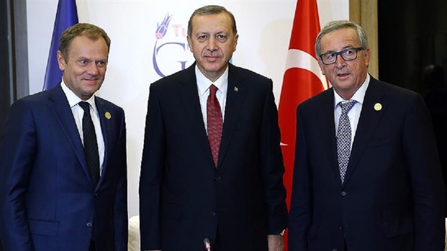 Cumhurbaşkanı Erdoğan 25 Mayıs'ta Avrupa Birliği (AB) Konseyi Başkanı Donald Tusk ve AB Komisyonu Başkanı Jean-Claude Juncker ile görüşecek.