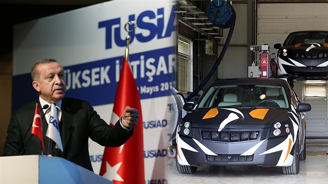 Cumhurbaşkanı Erdoğan: Biriniz yerli araba yapamıyorsa dükkanı kapatıp gitmemiz lazım
