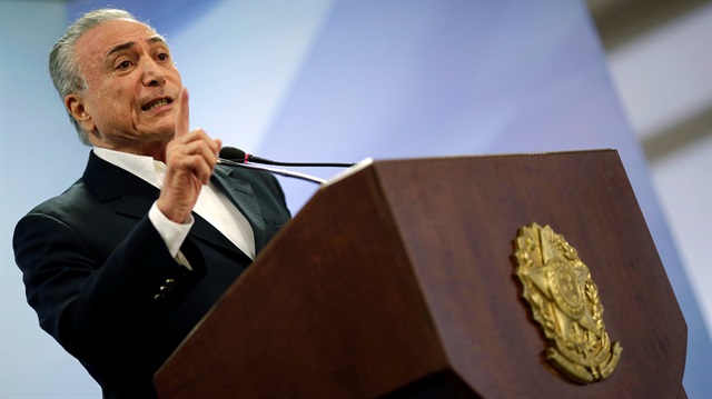 Brezilya Devlet Başkanı Michel Temer