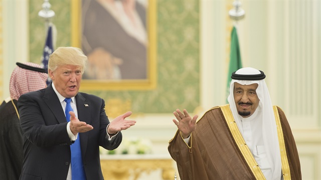 ABD Başkanı Donald Trump Riyad'da