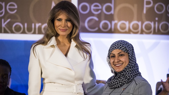 ميلانيا ترامب تشيد بتمكين المرأة بالسعودية