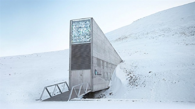 Global Tohum Deposu, Norveç'te küçük bir ada olarak bilinen Spitsbergen’de inşa edildi.