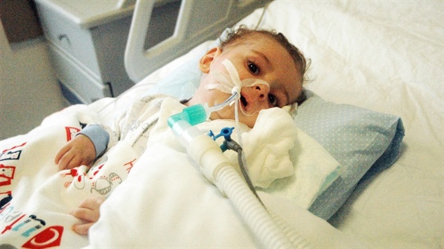 8,5 aylık Eymen Çapkın, SMA hastalığı nedeniyle bir süredir tedavi görüyordu.