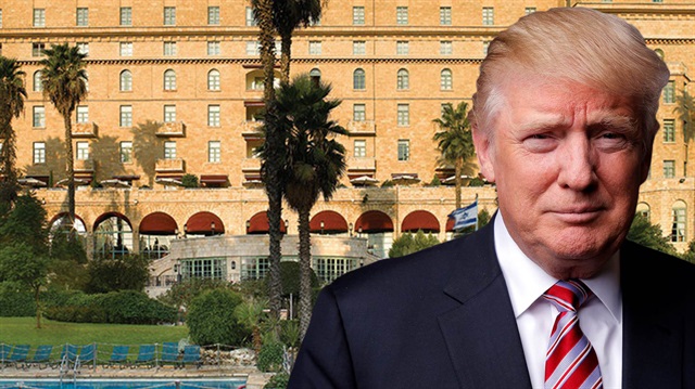 ABD Başkanı Donald Trump, İsrail ziyareti sırasında King David Oteli'nde kalacak. 