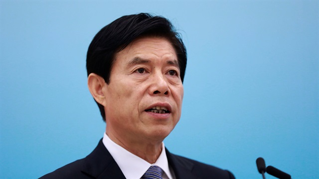 China's commerce minister Zhong Shan