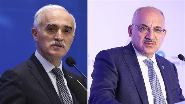MÜSİAD Genel Başkanı Nail Olpak ve TİM Başkanı Mehmet Büyükekşi