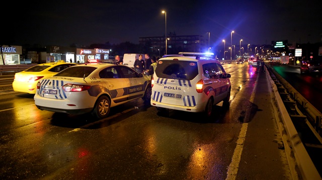 İstanbul'da zincirleme trafik kazası: 2 yaralı