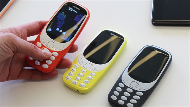 Nokia 3310, tam dolu batarya ile 22 saat kullanım sunuyor.
