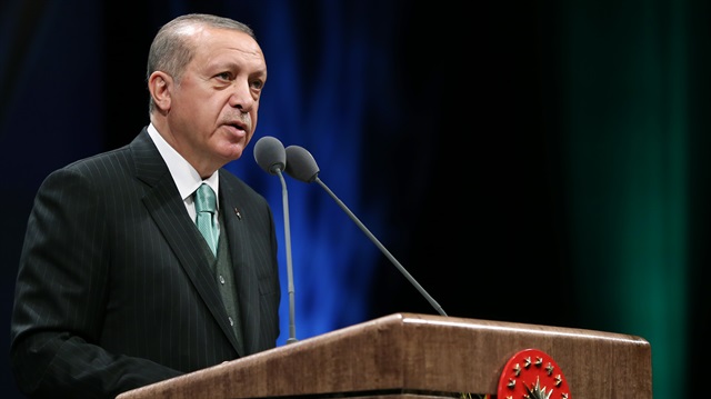 Turkish President Recep Tayyip Erdoğan. 