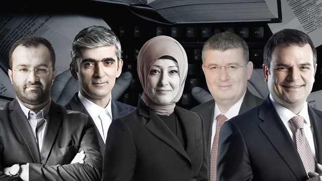 Taha Kılınç, İbrahim Tenekeci,​Özlem Albayrak, Mehmet Acet, Kemal Öztürk.