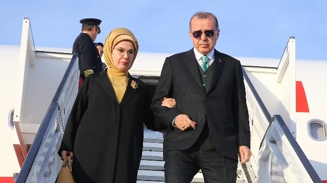 Cumhurbaşkanı Recep Tayyip Erdoğan ve eşi Emine Erdoğan 


