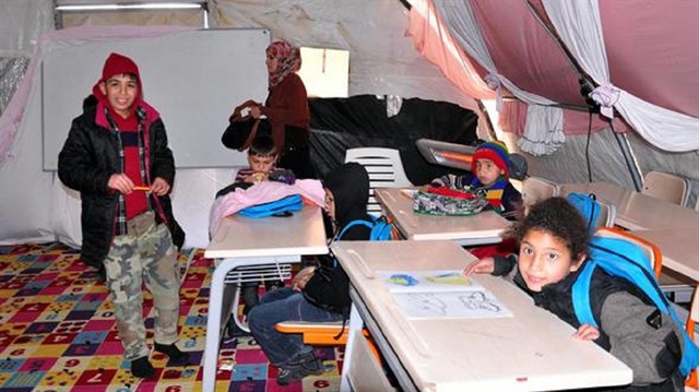 افتتاح مدرسة للأطفال المعاقين في الأتارب السورية