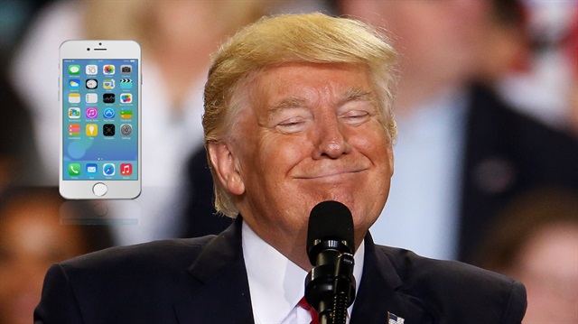 Trump, iPhone’unda sadece o uygulamayı kullanıyor
