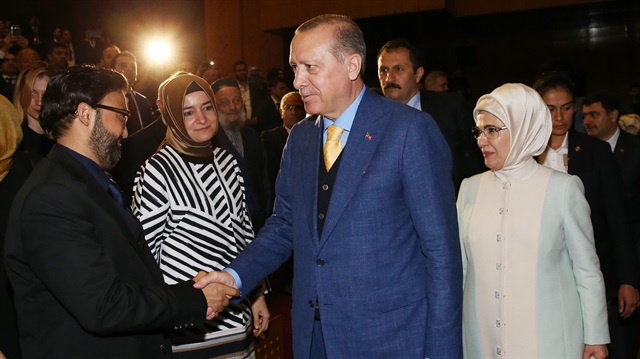 Cumhurbaşkanı Recep Tayyip Erdoğan 'Özgürlüğün Sesi-Bilal' filmini izledi.