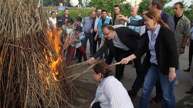 Vali Mustafa Tutulmaz, 'melede ateşi'ni yaktı