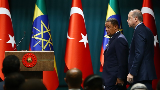 Cumhurbaşkanı Erdoğan, Şubat ayında yaptıkları görüşmede Etiyopya Cumhurbaşkanı Mulatu Teshome Wirtu’ya FETÖ’nün planını anlattı.