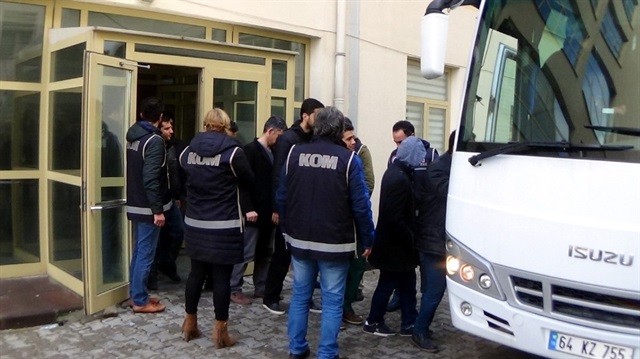 Uşak’ta FETÖ’den 14 kişi tutuklandı