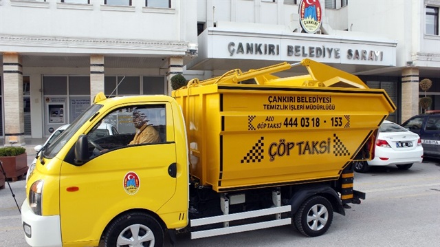 Çankırı'da "Çöp Taksi" dönemi