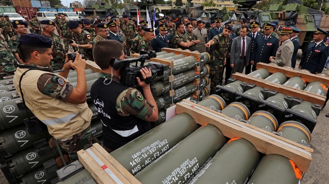 Fransa'dan Lübnan ordusuna askeri yardım
