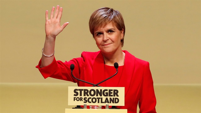 İskoçya bölgesel yönetimi Başbakanı ve SNP Genel Başkanı Nicola Sturgeon