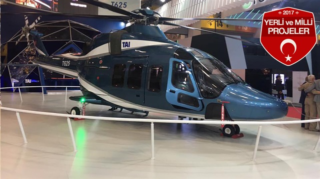 Özgün Helikopter T-625 ilk uçuşunu 2018 yılında gerçekleştirecek.