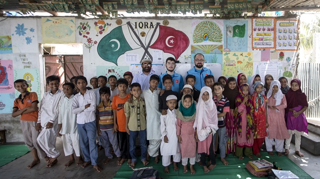 وقف الديانة التركي يُعلم أطفال أراكان في باكستان