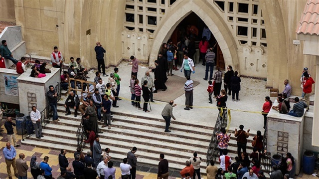 Mısır'ın Tanta şehrindeki Kutsal Meryem Kilisesi önünde patlama meydana gelmiş 43 kişi hayatını kaybetmişti.