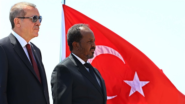 Cumhurbaşkanı Erdoğan ve Somali Cumhurbaşkanı Muhammed Abdullah Muhammed