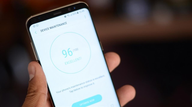 Samsung'dan akıllı cihazları temizlemek için özel mobil uygulama: Device Maintenance