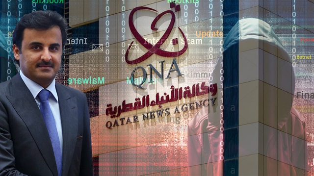 Katar Resmi Haber ajansı QNA'da Katar Emiri Temim bin Hamad El-Sani'ye ait olduğu iddia edilen bazı beyanatlar yayınlanmıştı. 