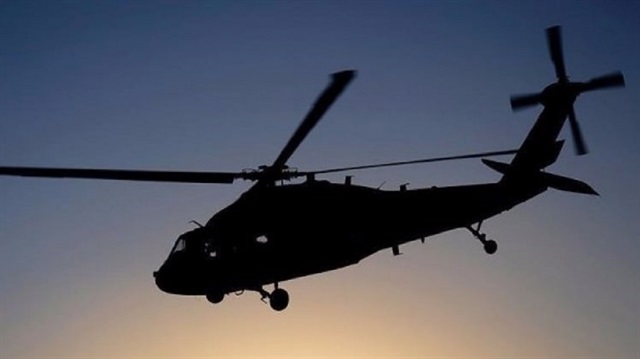 Çukurca’da askeri helikoptere roketli saldırı