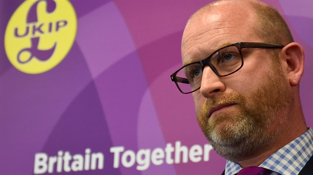 The leader of the UK Independence Party Paul Nuttall